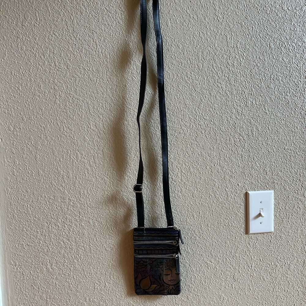 Artistic Multicolor Crossbody Bag - Picture 2 of 3